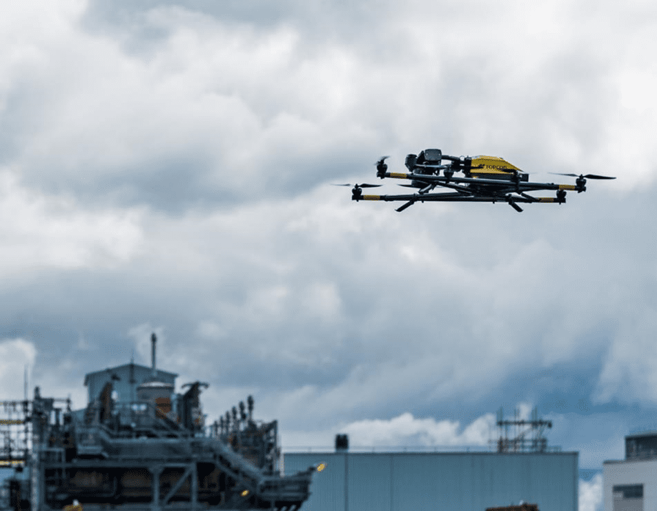 Use Of Industrial Drone At Sellafield