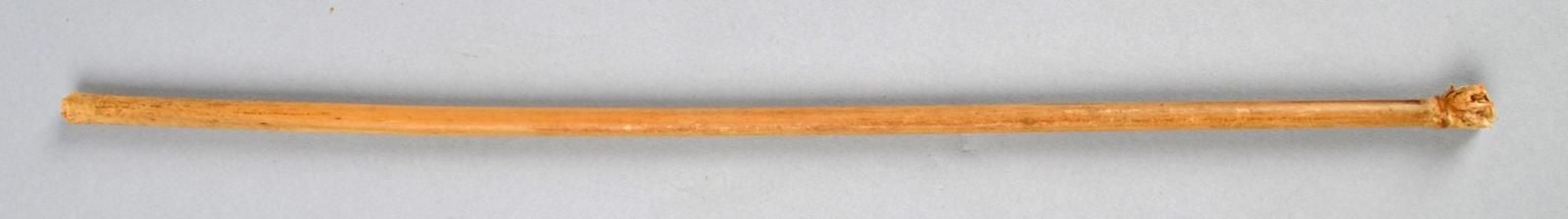 Beer-drinking straw made of reed