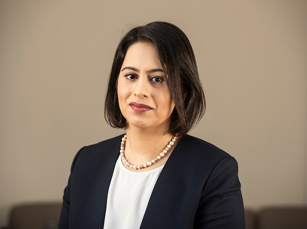 Portrait of Sara Khan.