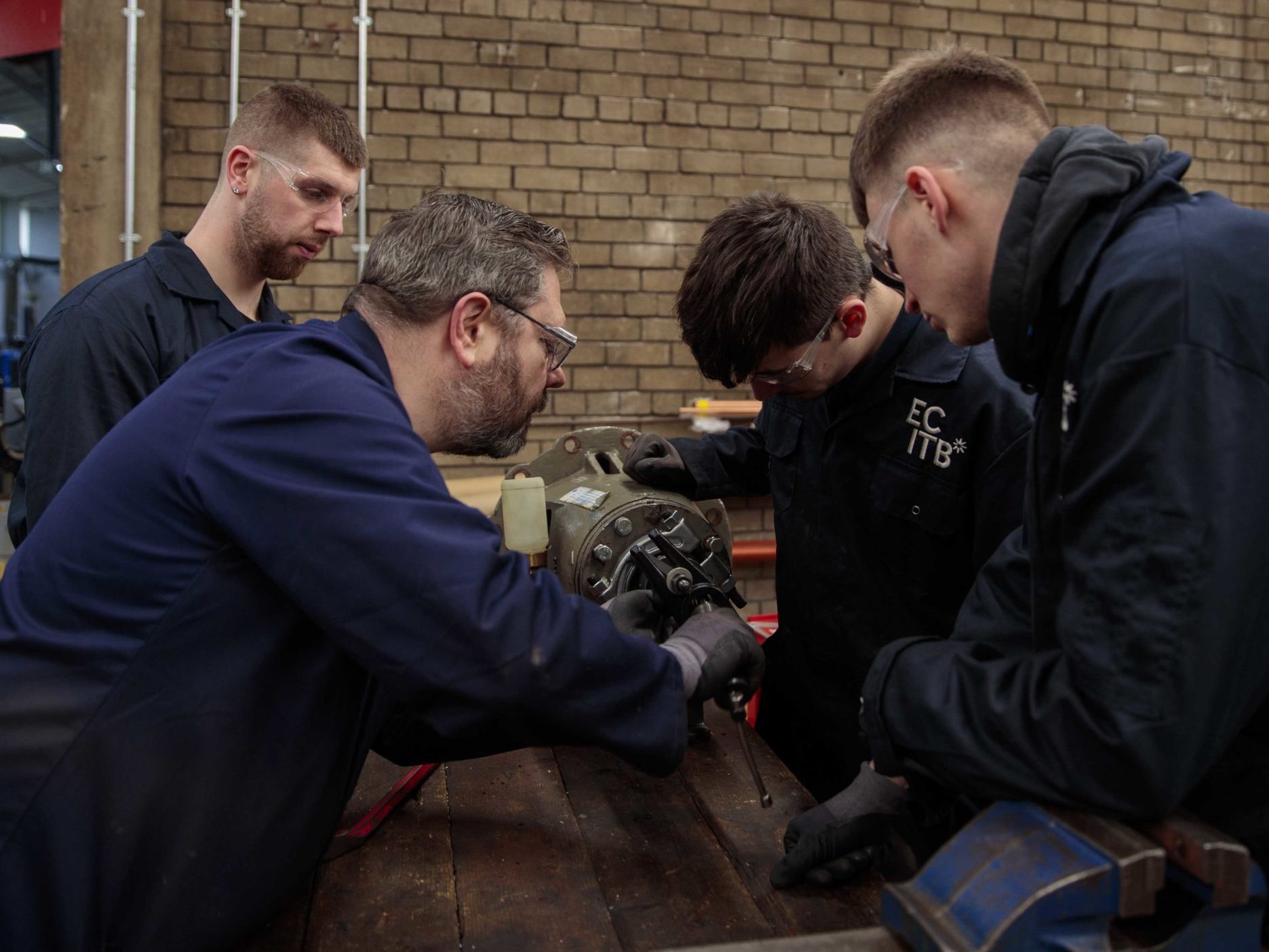 Wind Turbine Technician scholars learn their trade at NESCol.