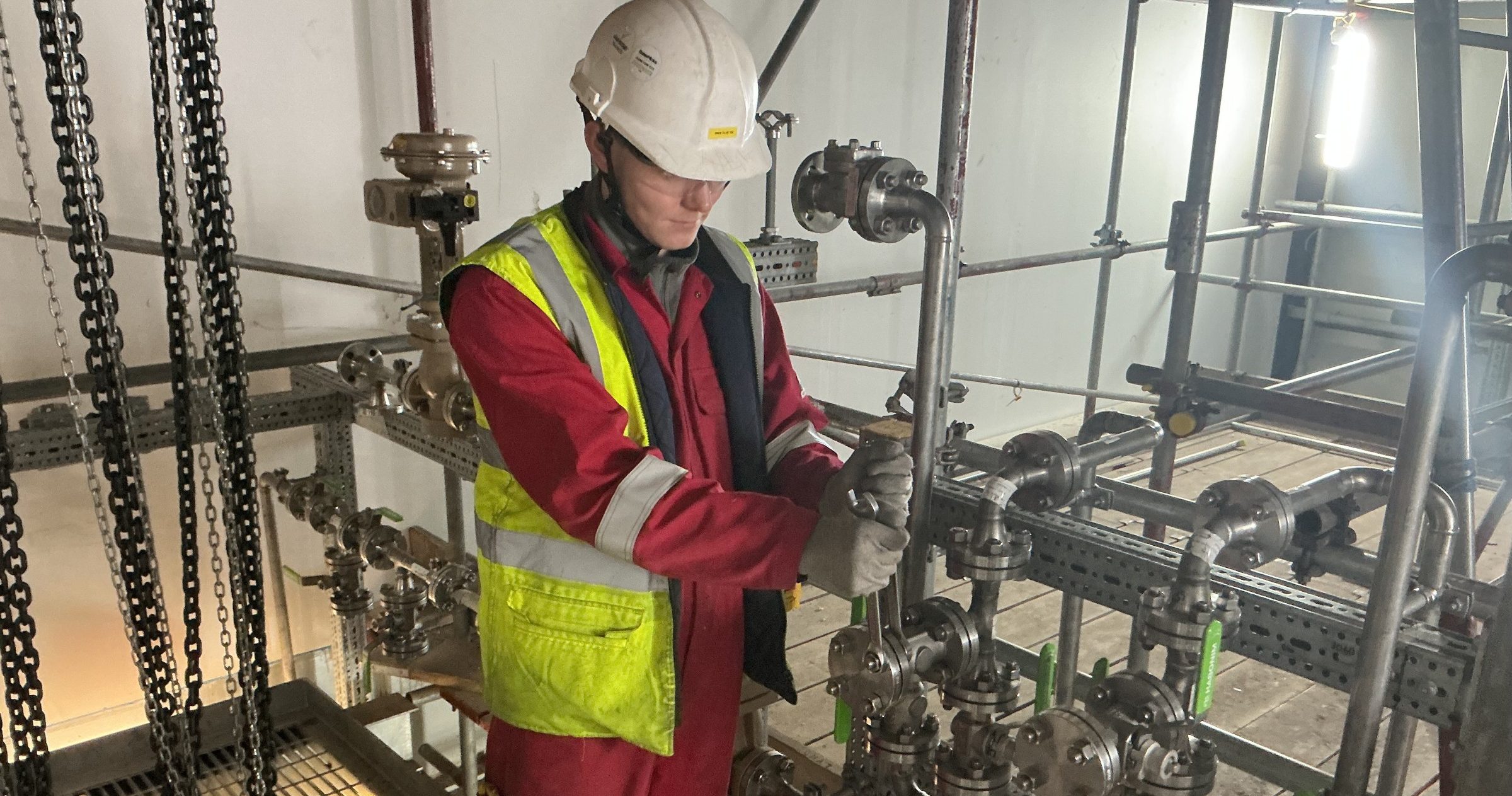 Former ECITB Scholarship Learner Owen Clinton Working At Laker Vent Engineering