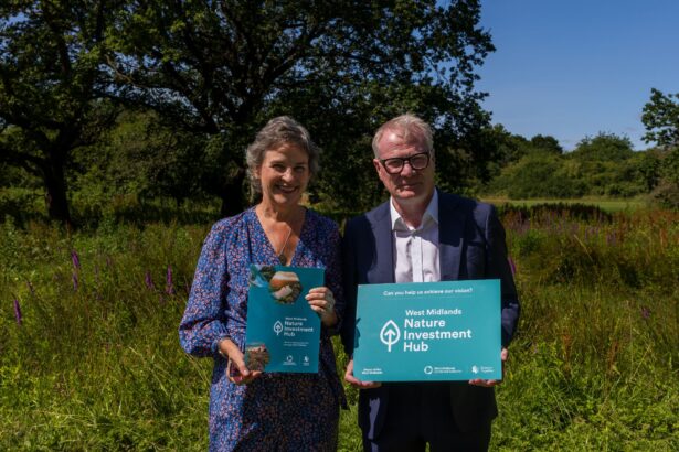 Mary Creagh CBE MP, Minister for Nature, with Mayor for the West Midlands, Richard Parker