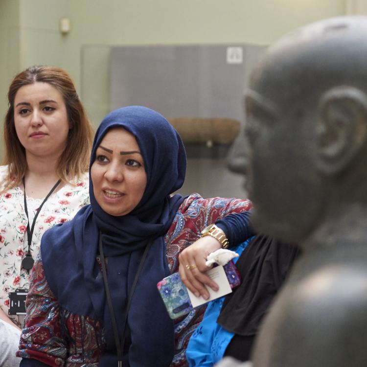 A tour of the Museum, arranged under the Iraq Scheme