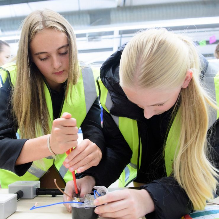 Construction Week day two at Lincolnshire Showground.
Picture: Chris Vaughan Photography for Lincoln Group Training Association
Date: September 25, 2024 Construction Week Day Two