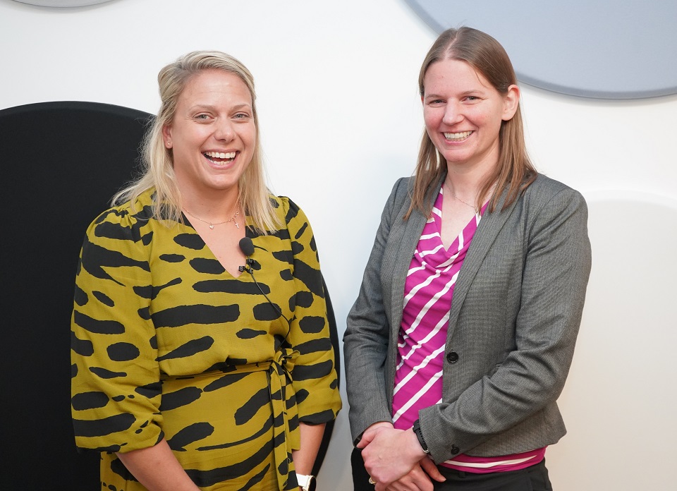 Image of Penny Holborn and Mary Gregory