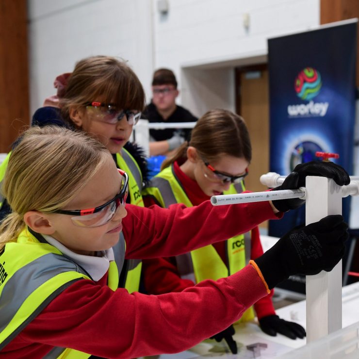 Worley's Pipe Fitting Activity At Construction & Engineering Week 2025