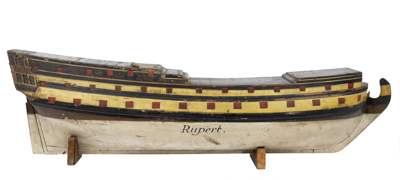 'Rupert' (1740) - starboard broadside