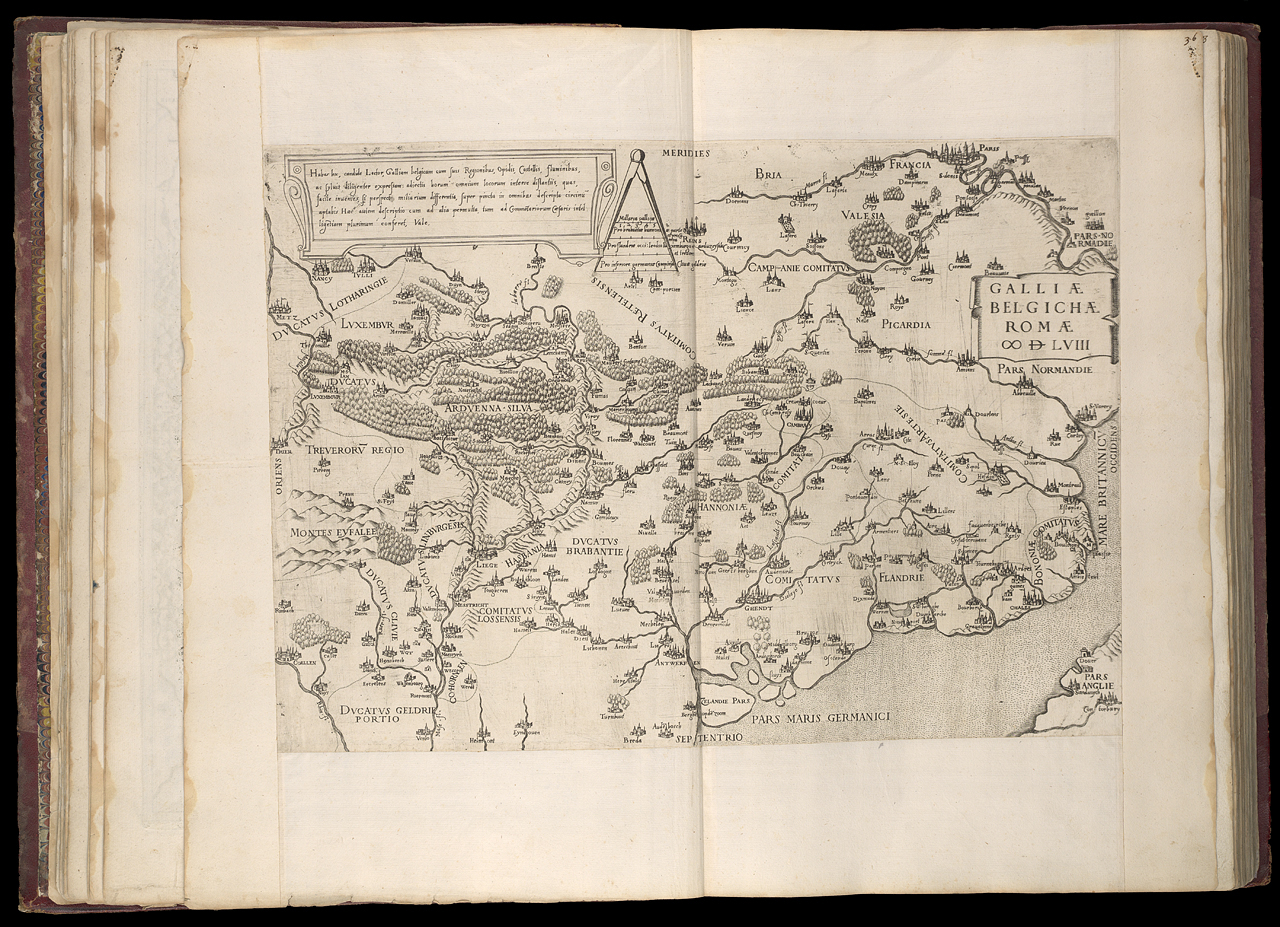 An image showing 'PBC3995(20); Galliae Belgicae…'