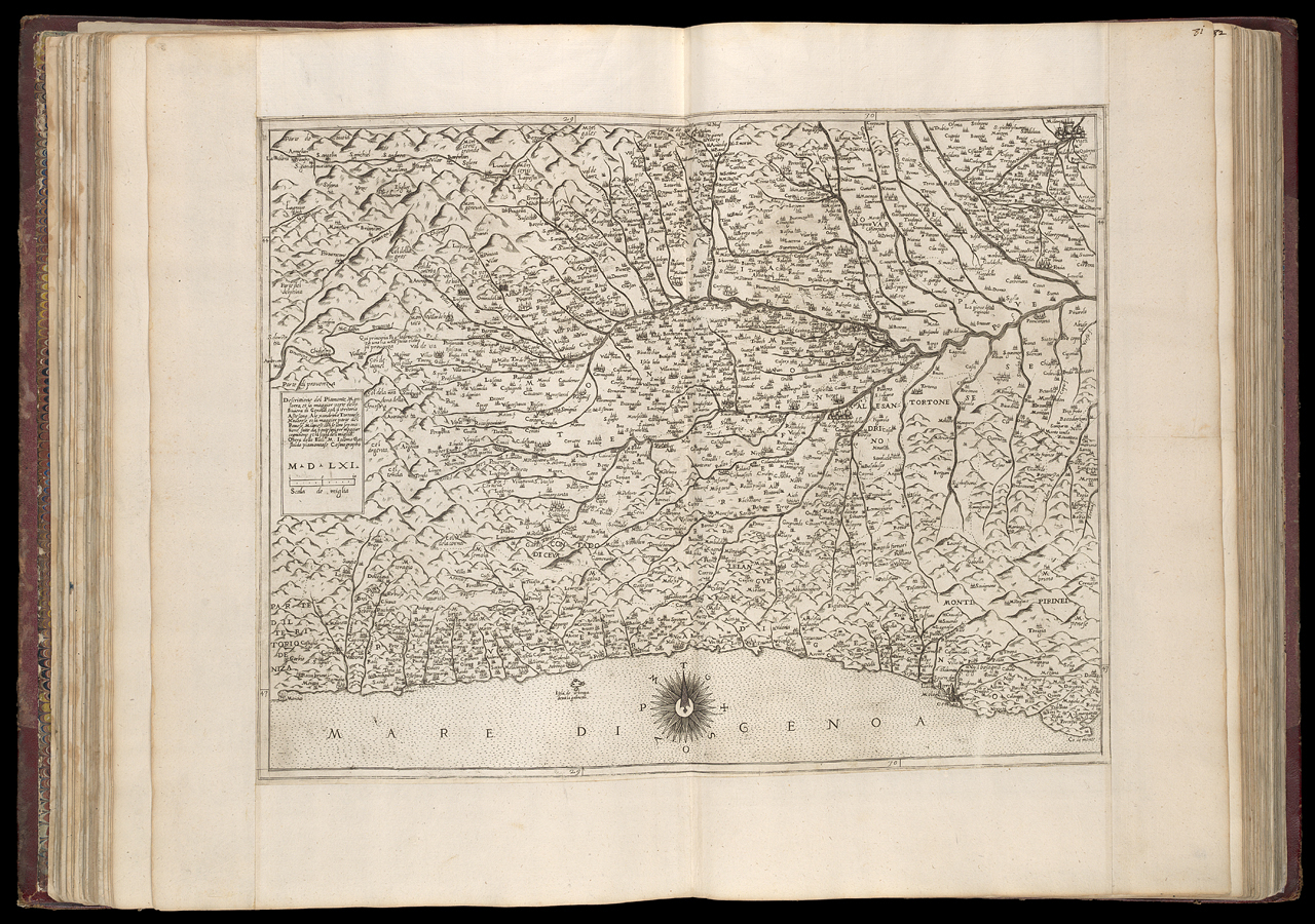 An image showing 'PBC3995(43); Descrittione del Piamonte…'