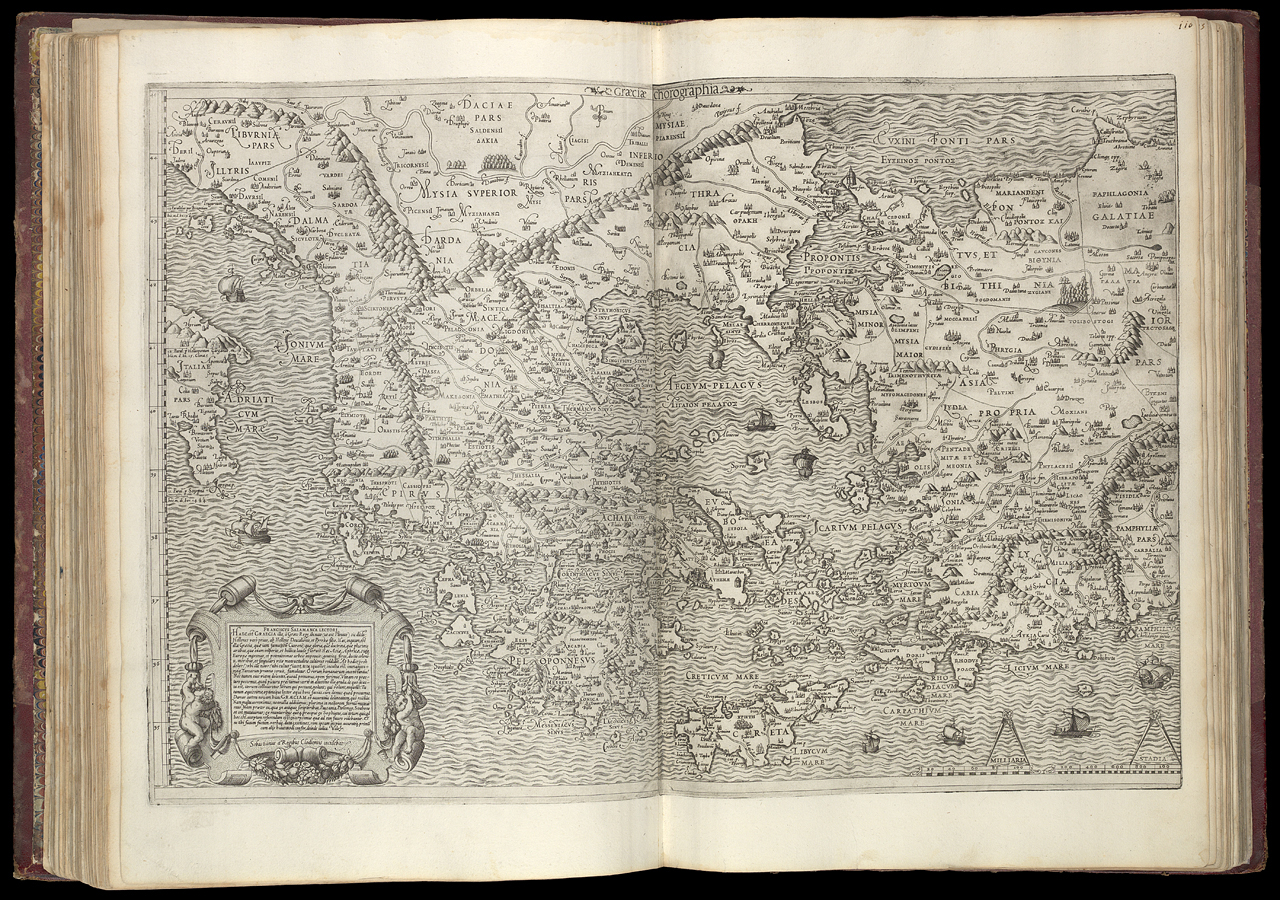 An image showing 'PBC3995(60); Graeciae chorographia'