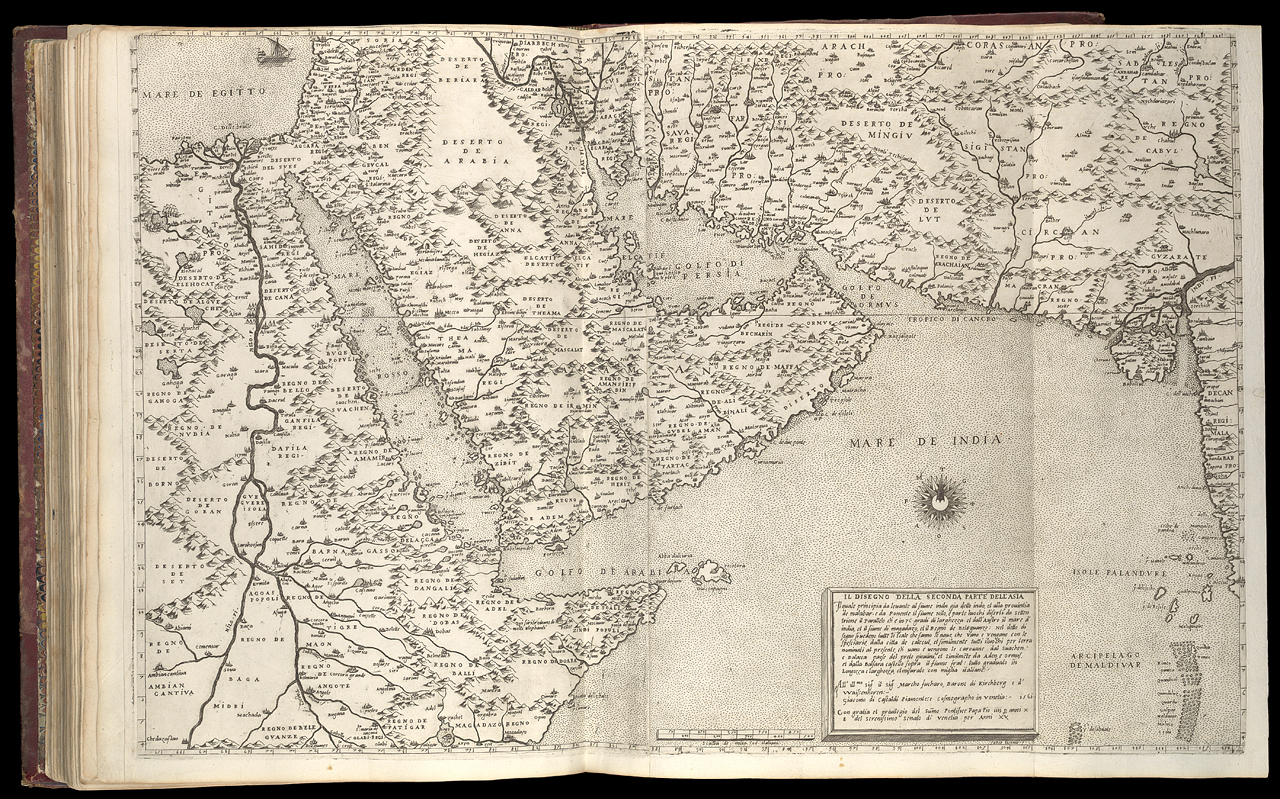 An image showing 'PBC3995(73); Il disegne della seconda parte dell'Asia…'