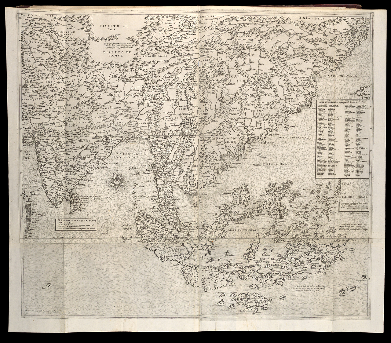 An image showing 'PBC3995(75); Il disegne della terza parte dell'Asia…'