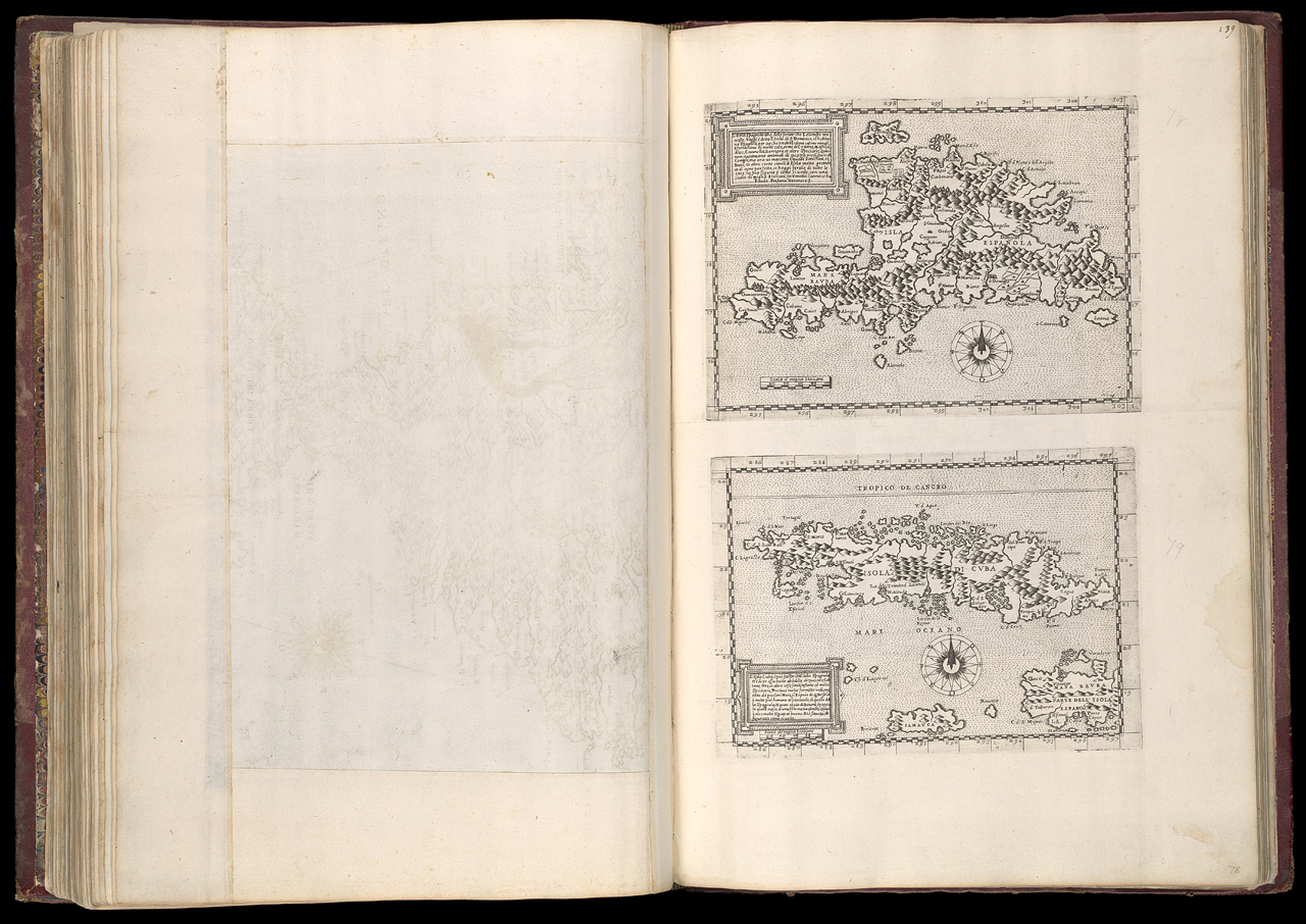 An image showing 'PBC3995(78); L'Isola Spagnola; L'Isola Cuba'