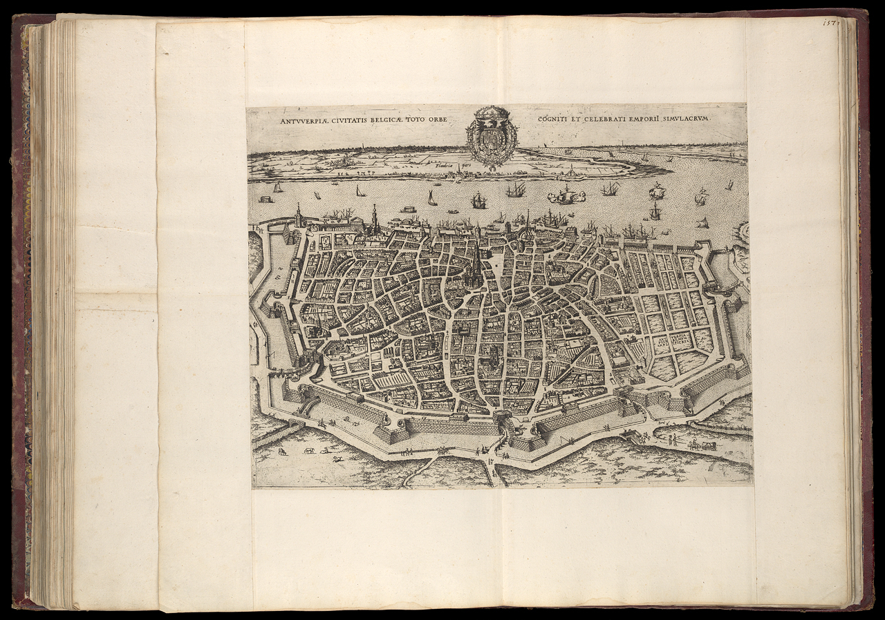 An image showing 'PBC3995(89); Antwerpiae civitatis…'
