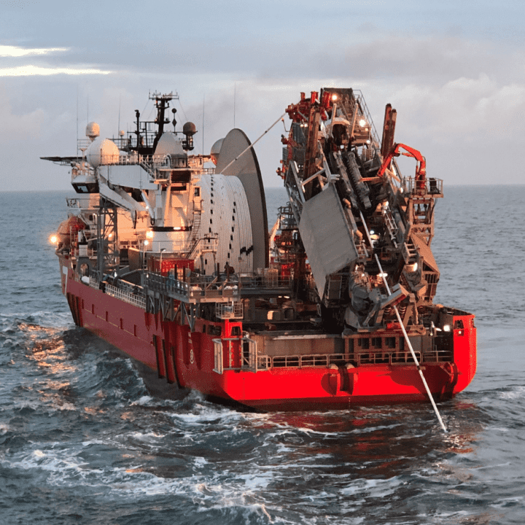 POps IOG Seven Navica Pipe Reel. Image Courtesy Of Subsea7.
