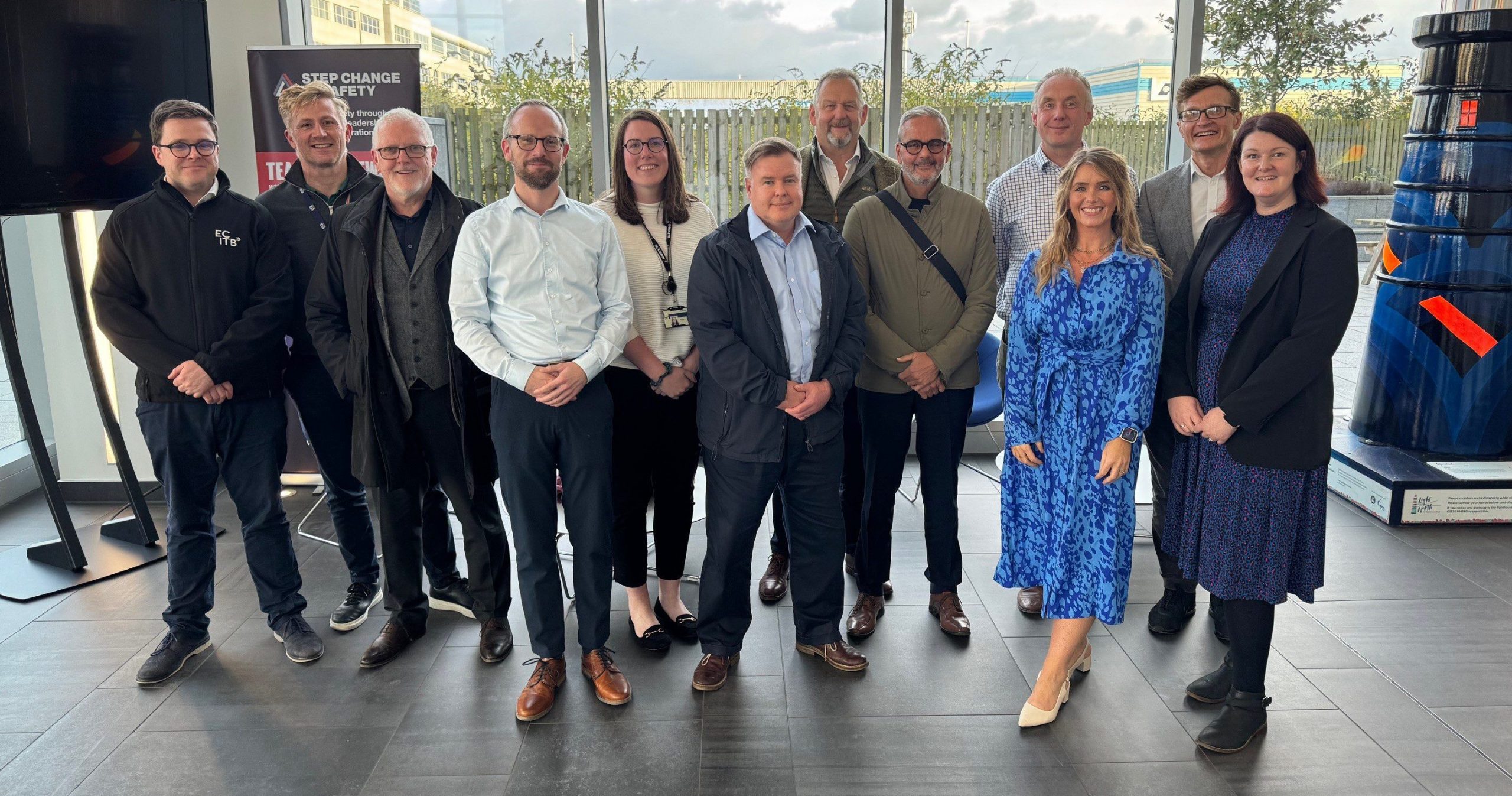 Project Management Steering Group Members Past And Present Gathered In September 2024