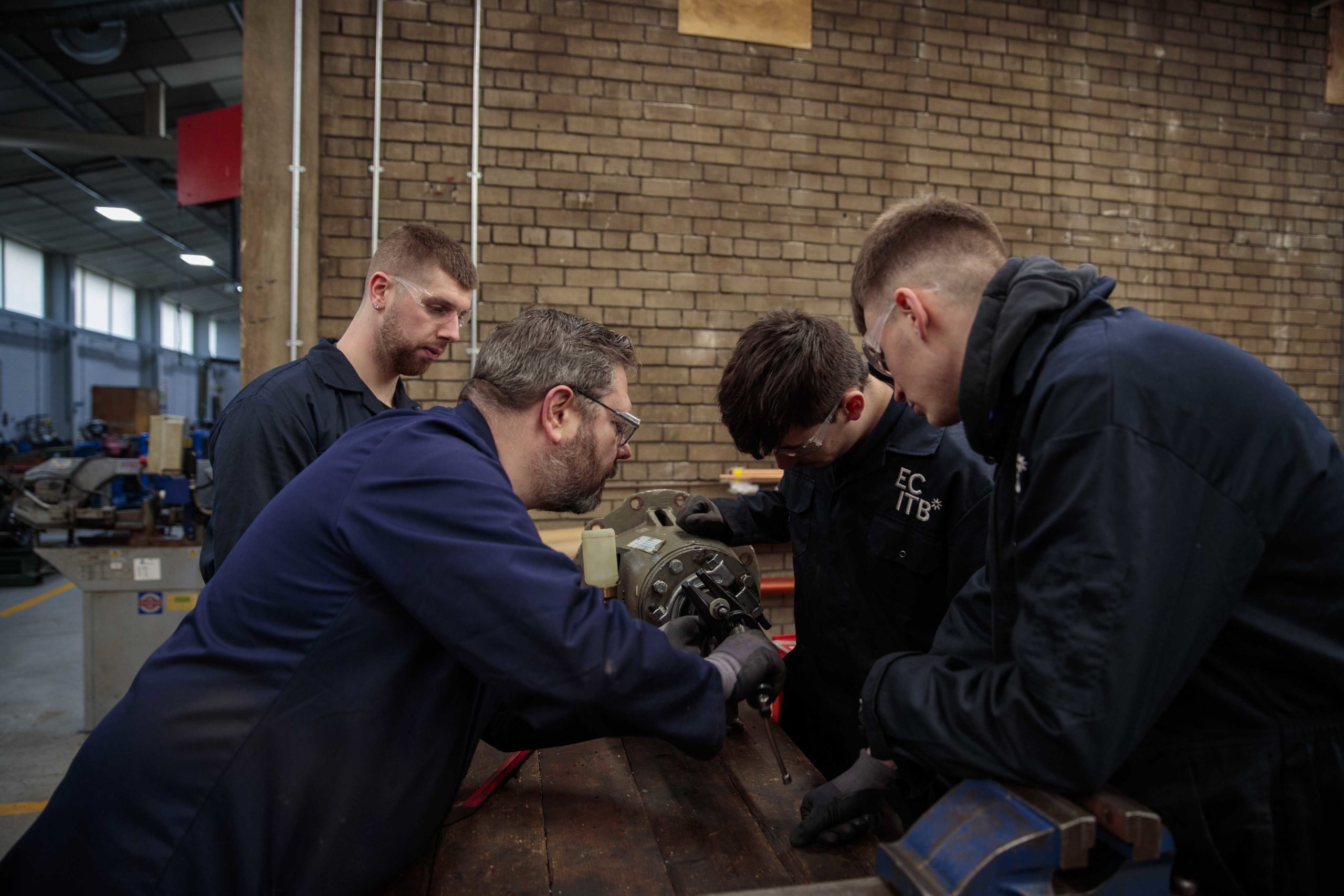 Wind Turbine Technician scholars learn their trade at NESCol.