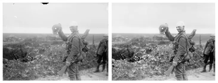 Example of First World image