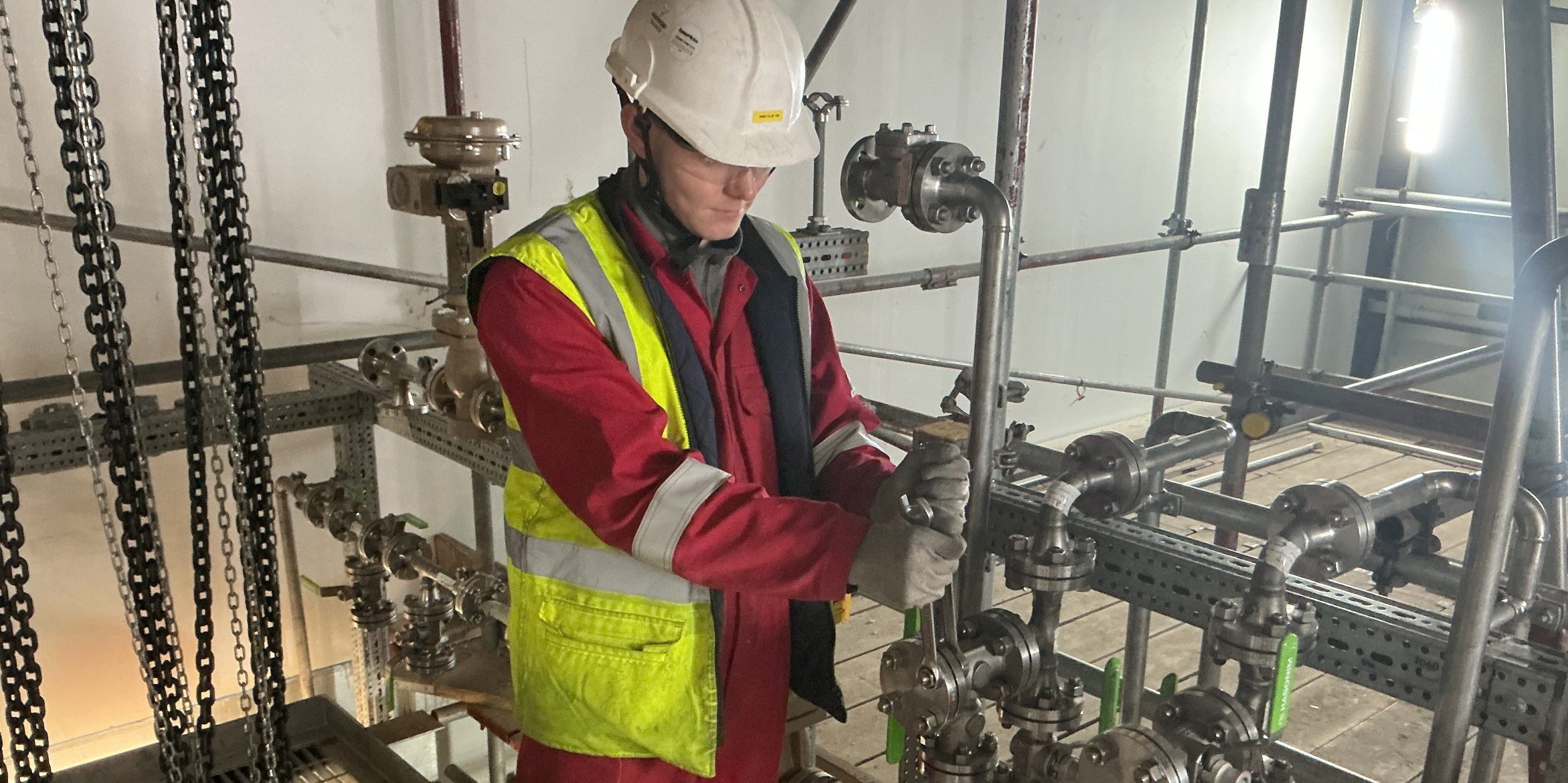 Former ECITB Scholarship Learner Owen Clinton Working At Laker Vent Engineering