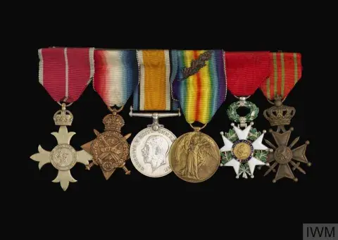 Six medals awarded to Captain Sigismund Payne Best for his First World War service