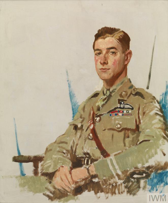 Portrait of Major J B McCudden by William Orpen
