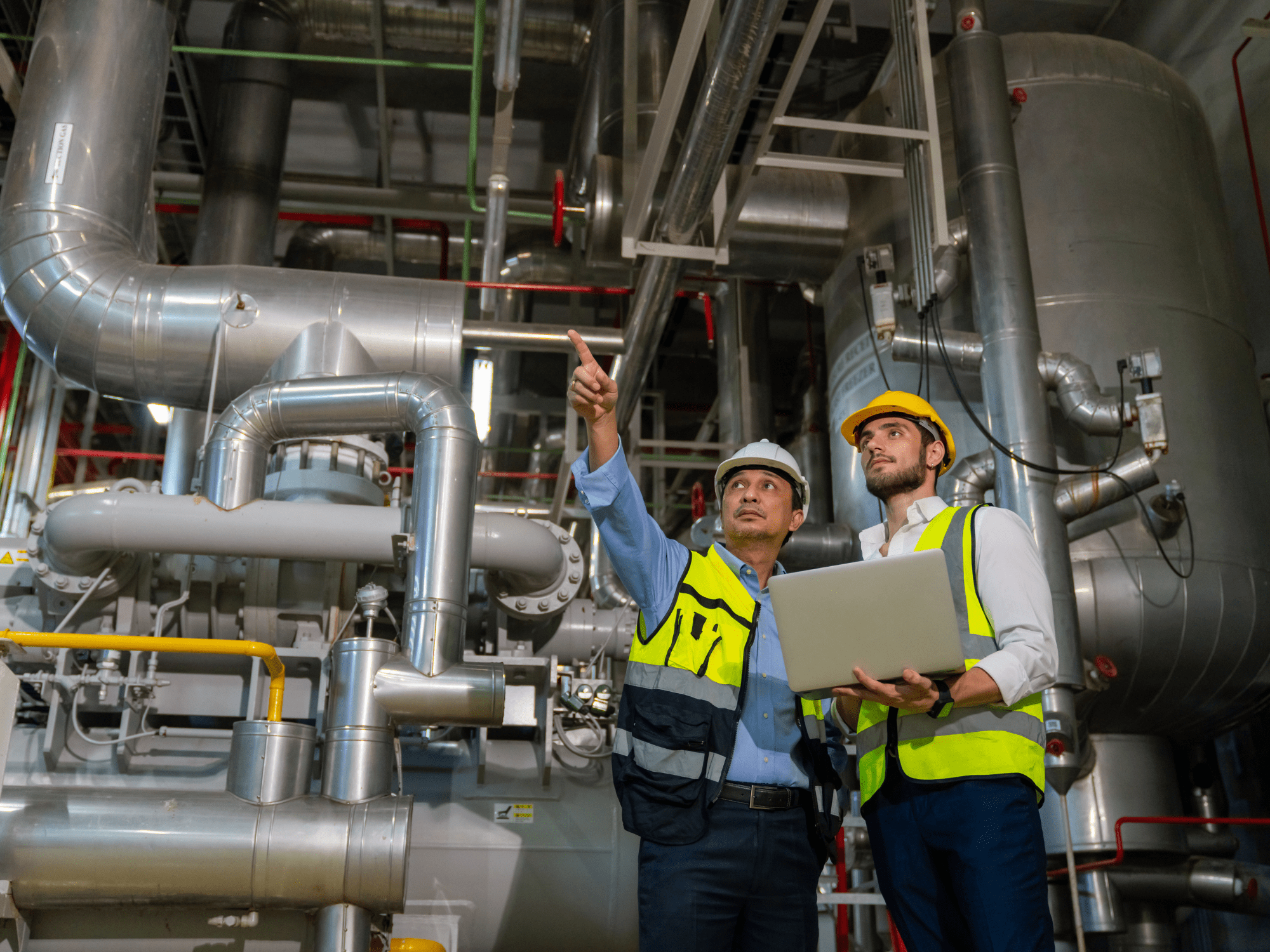 ECITB supervisor training and supervisor courses are suitable for supervisors like this in industry