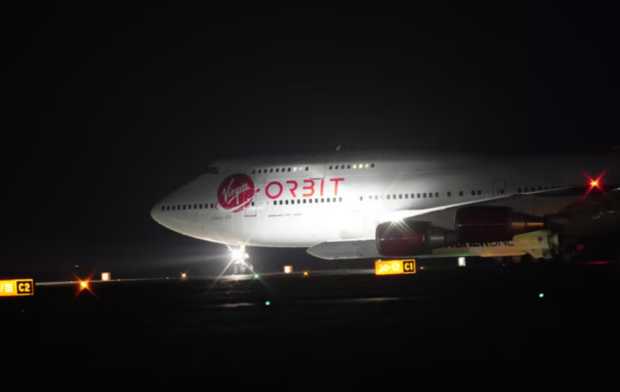 Virgin Orbit's Cosmic Girl plane