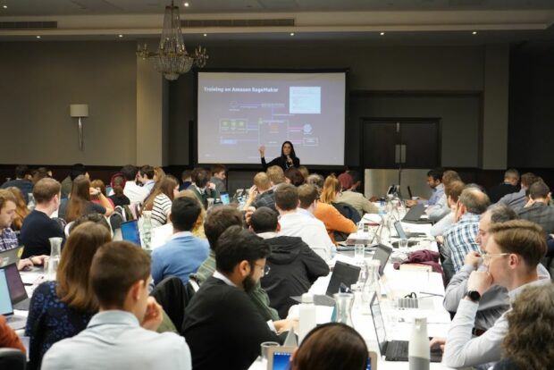Civil servants at the One Big Conference on data in November 2023