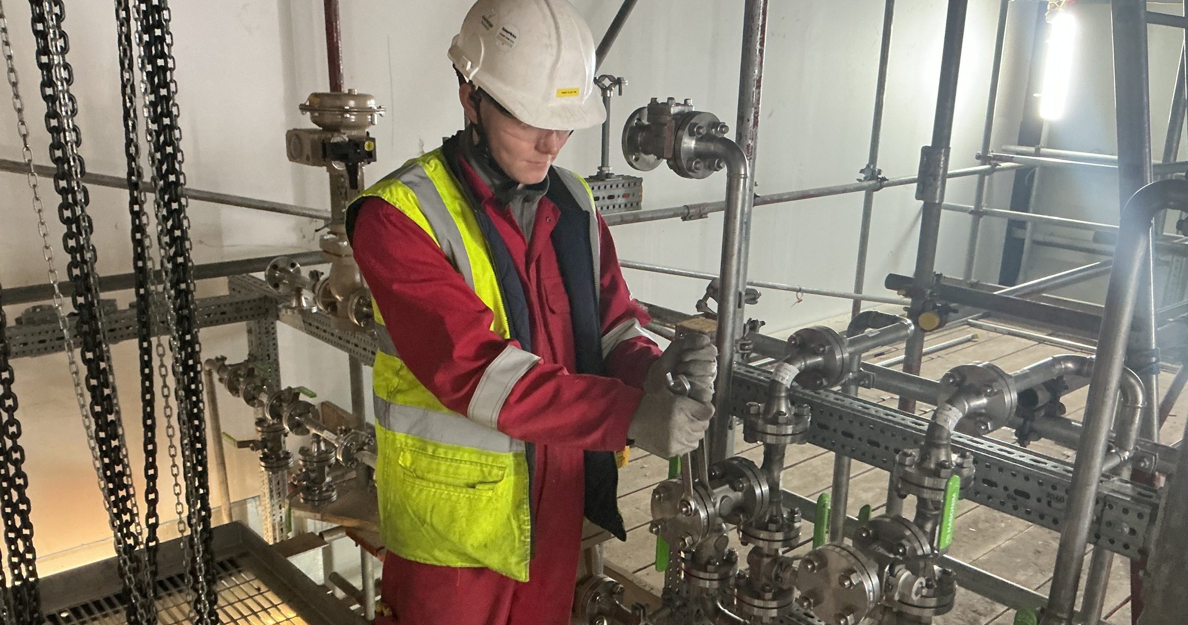 Former ECITB Scholarship Learner Owen Clinton Working At Laker Vent Engineering