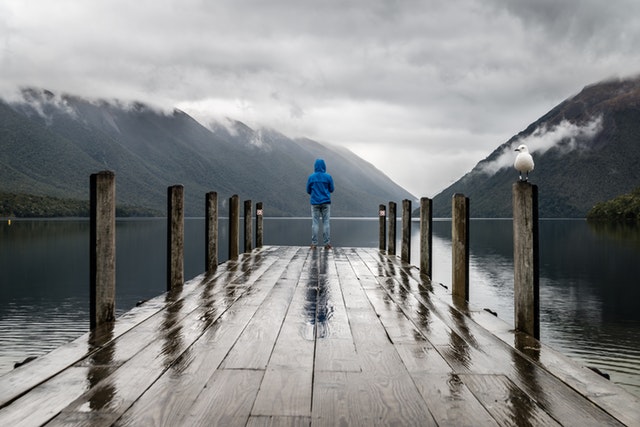 Lone person