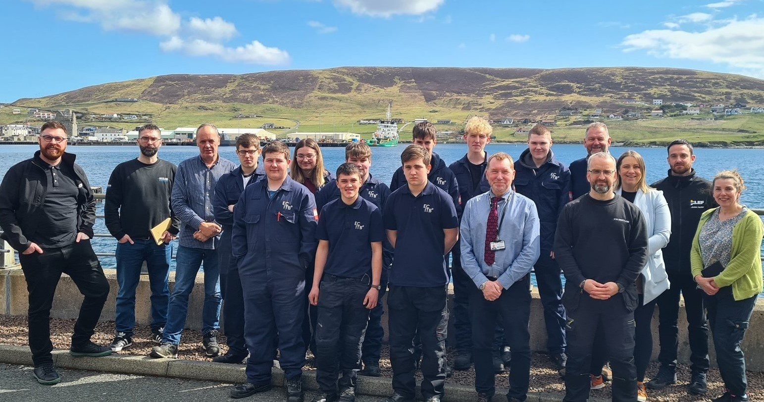 ECITB Shetland Visit in April 2023