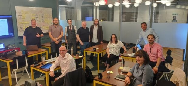 An image of some of the Digital Foundry staff