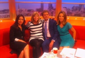 Clare Nasir on GMTV