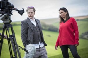 Clare Nasir and Rufus Hound