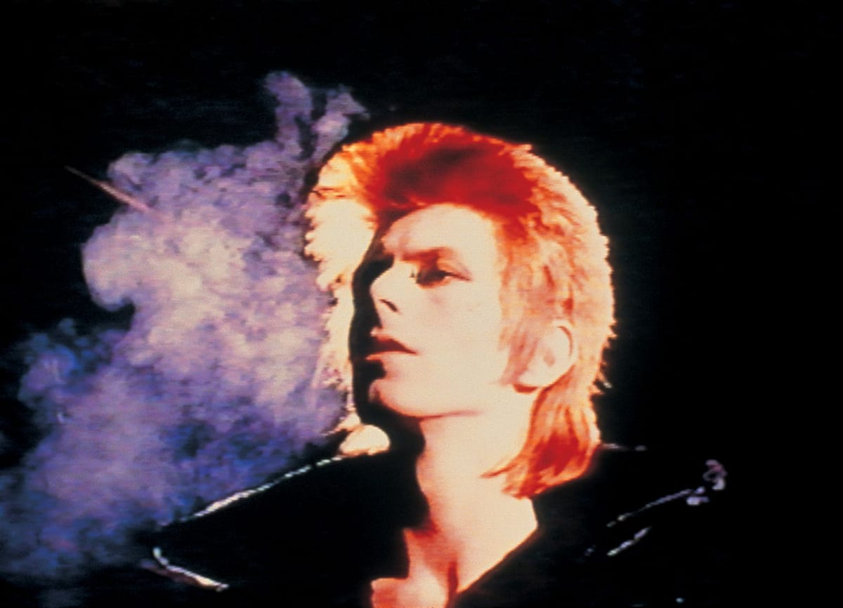 Still of David Bowie’s 'John, I'm Only Dancing' music video, 1973