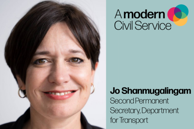 Jo Shanmugalingam, Second Permanent Secretary at the Department for Transport