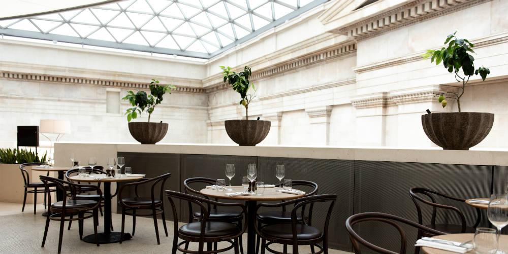 Great Court Restaurant seating