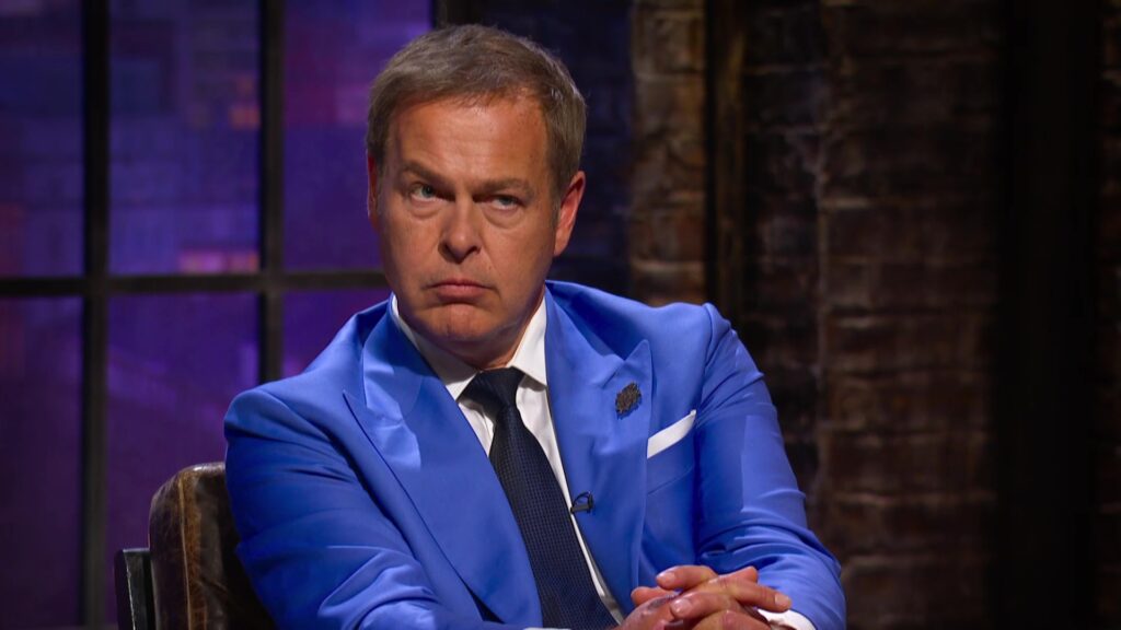Peter Jones looks pensive