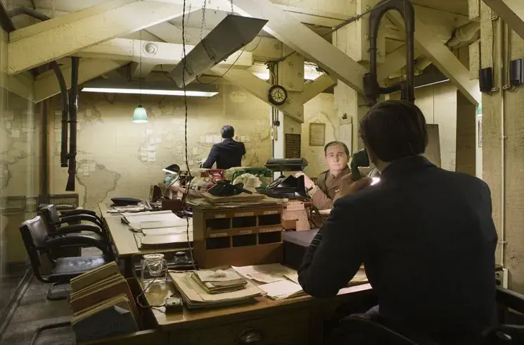 The Map Room at Churchill War Rooms