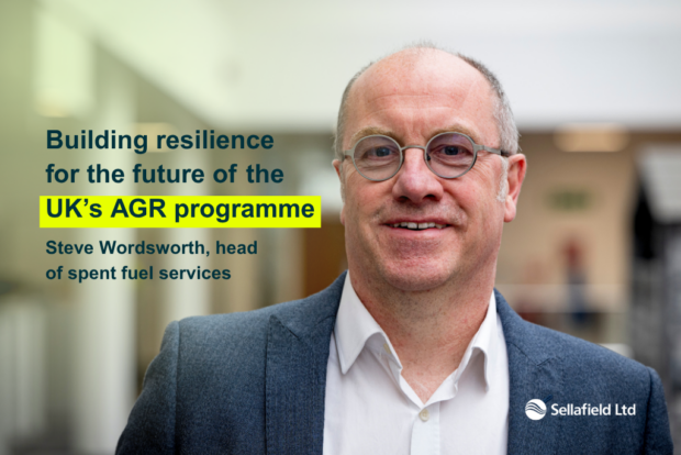 Steve Wordsworth, head of spent fuel services, Sellafield Ltd