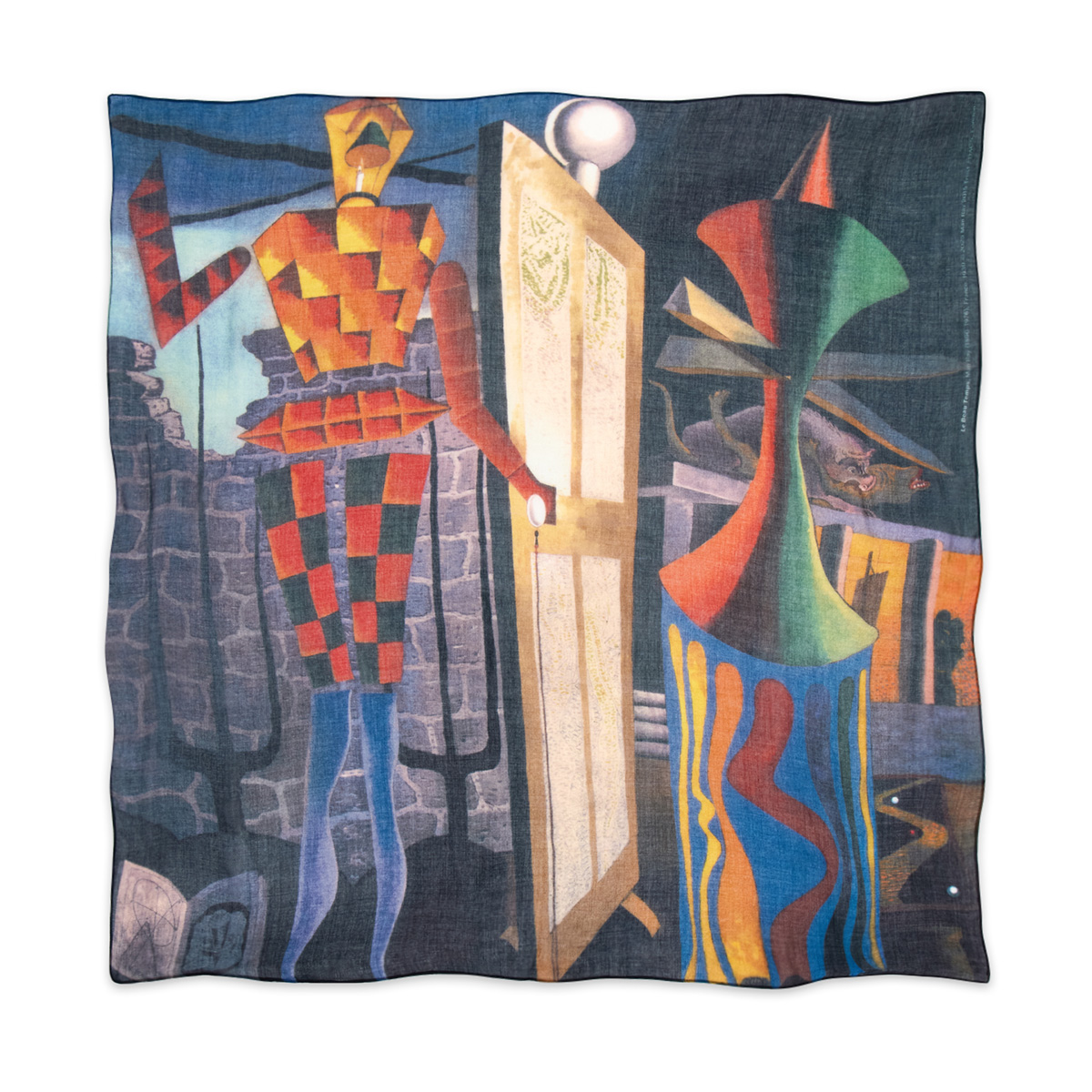 Man Ray Le Beau Temps scarf