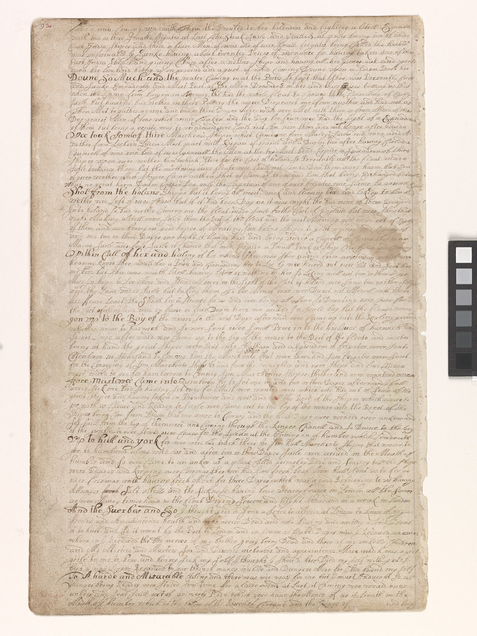 An image showing 'JOD/4; Barlows Journal. Dates 1659 to 1703.'