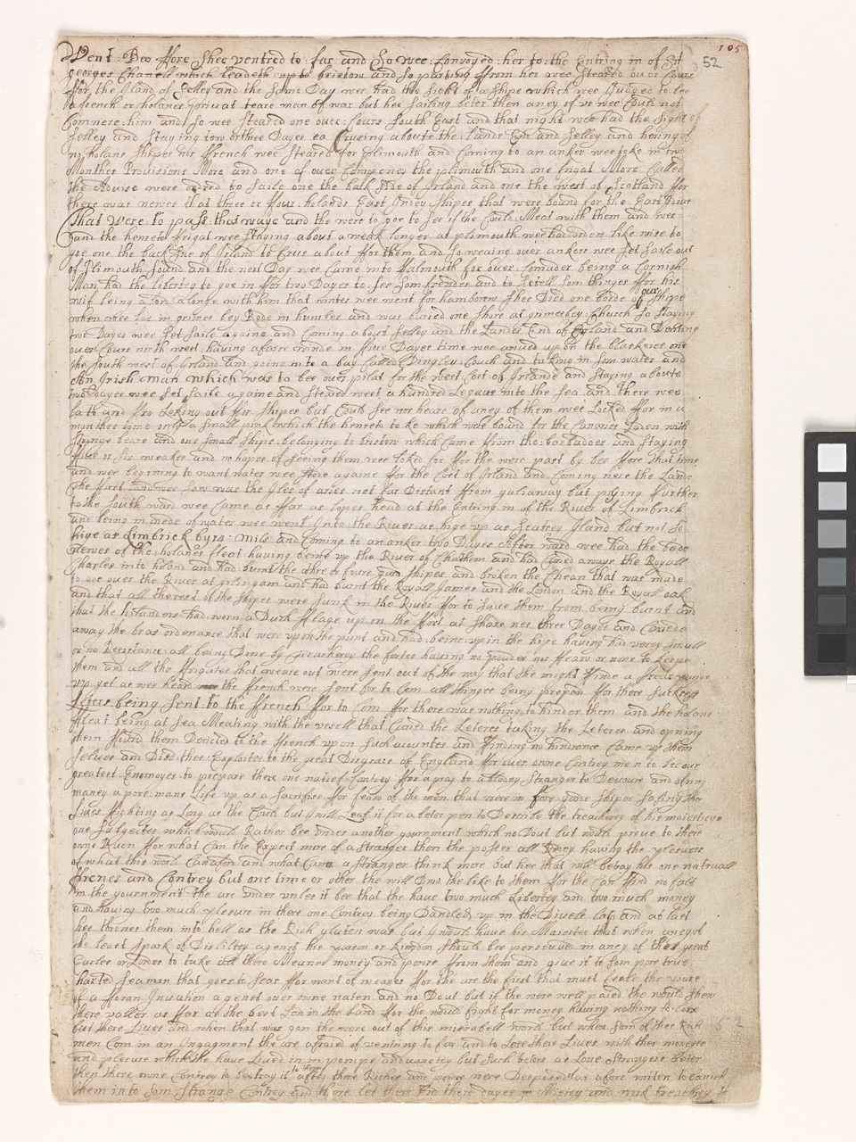 An image showing 'JOD/4; Barlows Journal. Dates 1659 to 1703.'