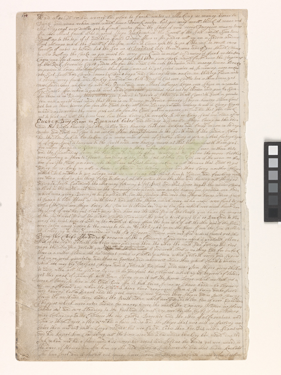 An image showing 'JOD/4; Barlows Journal. Dates 1659 to 1703.'