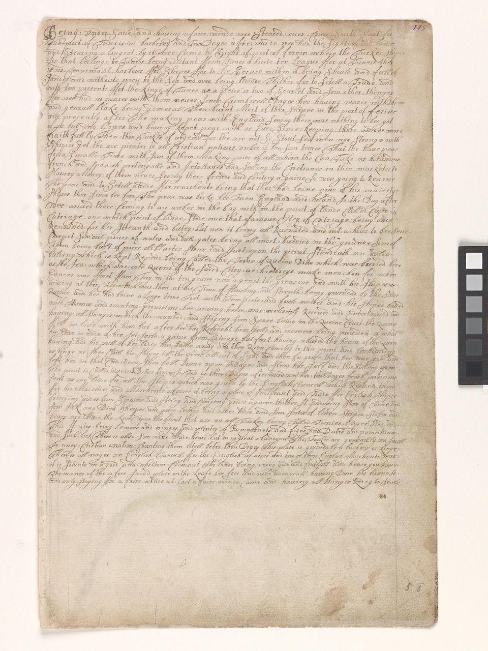 An image showing 'JOD/4; Barlows Journal. Dates 1659 to 1703.'