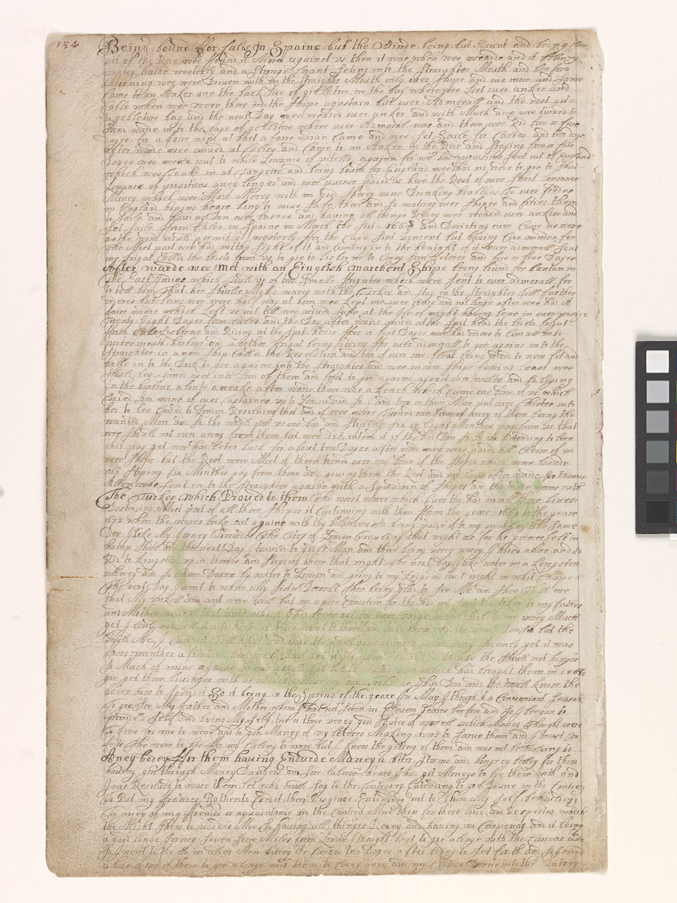 An image showing 'JOD/4; Barlows Journal. Dates 1659 to 1703.'