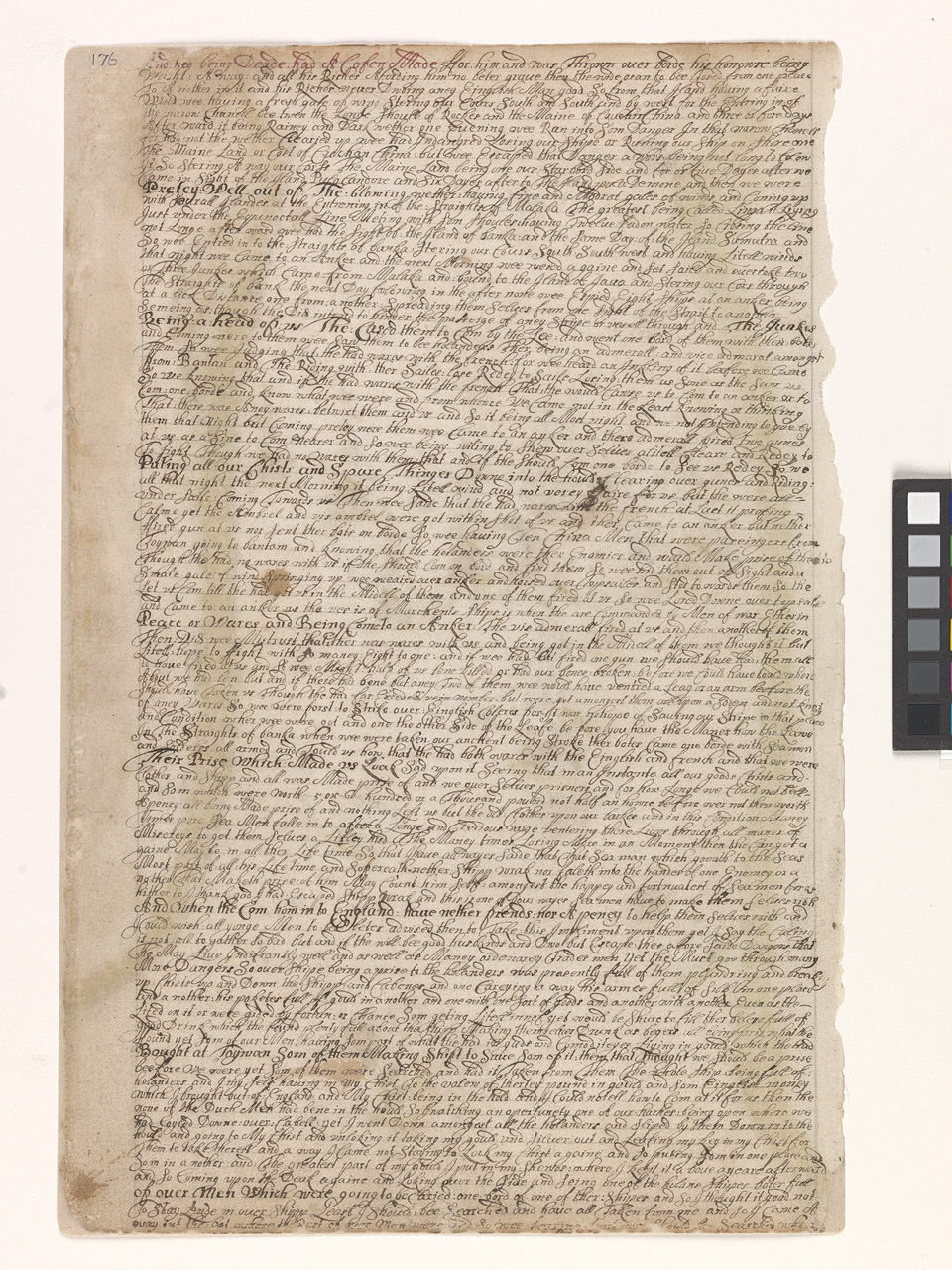 An image showing 'JOD/4; Barlows Journal. Dates 1659 to 1703.'