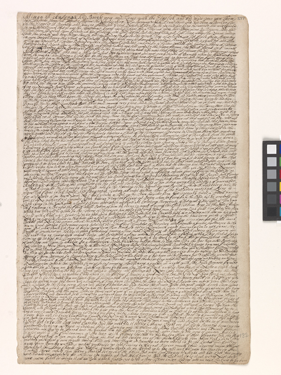 An image showing 'JOD/4; Barlows Journal. Dates 1659 to 1703.'