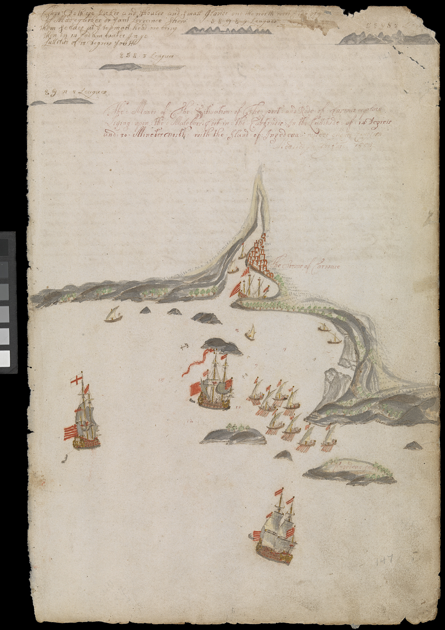An image showing 'Barlow Journal - Leaf Number 71 - Malabar Coast (JOD/4)'