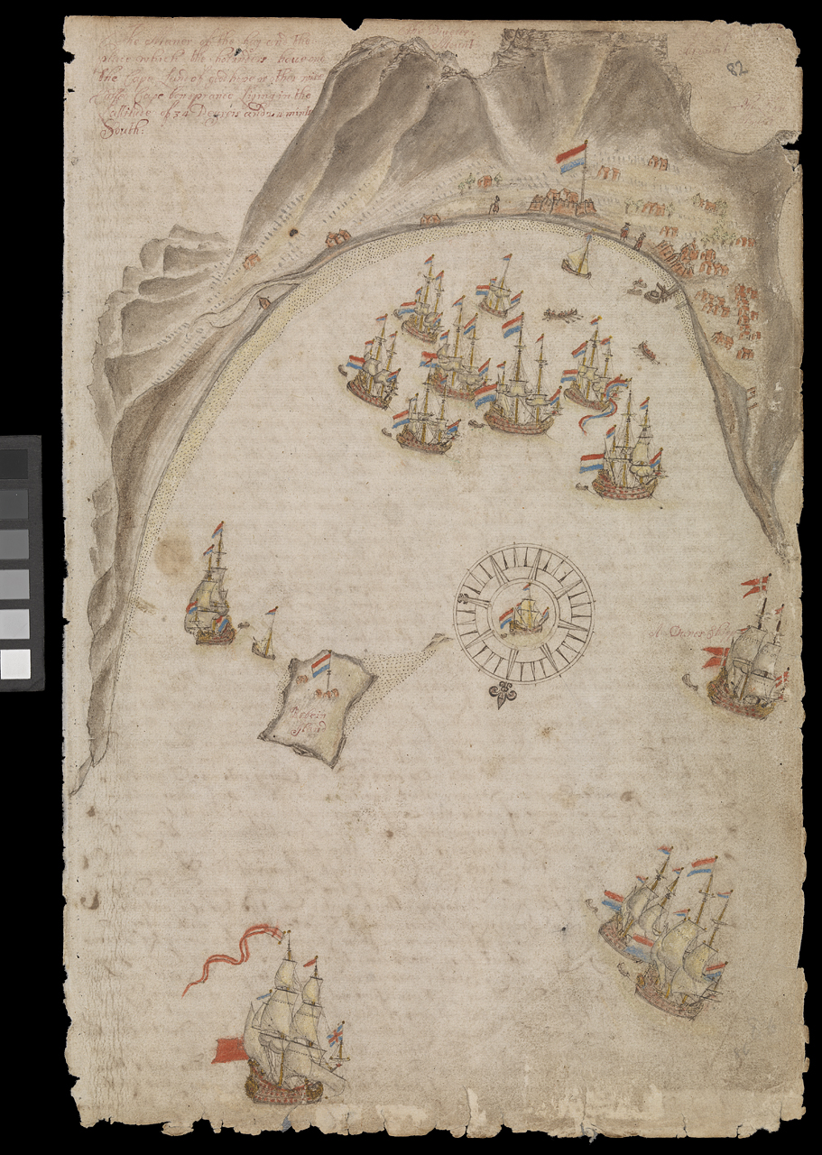 An image showing 'Barlow Journal - Leaf Number 87 - Table Bay (JOD/4)'
